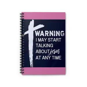 Personalized Spiral Notebook - Ruled Line