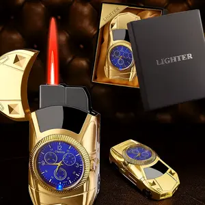 Torch Lighter, Stylish Sports Car-Shaped Butane Lighter, Creative Windproof Lighter with Cool Design, Novelty Jet Flame Torch Lighter, Refillable Butane Gifts Lighter for Outdoor Indoor (no butane)