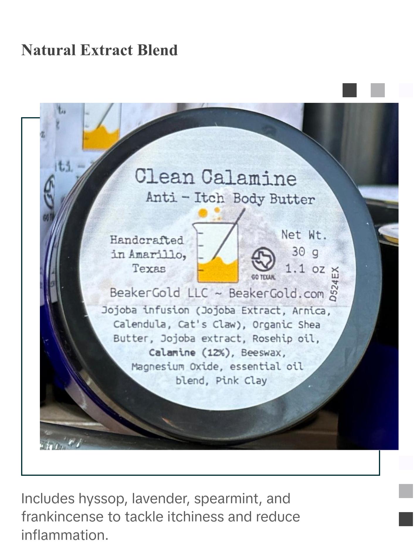 Clean Calamine Body Butter Clean Calamine Body Butter