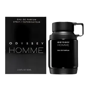 Armaf Odyssey Homme Black for Men Eau de Parfum Spray, 2.0 Ounce