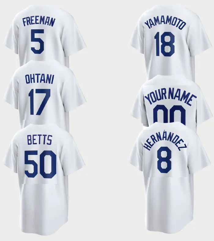 2026 L.A#5 Baseball Jersey White Hot , Classic US Baseball Jersey, Perfect for Game Day & Street Style, Men’s Women’s Sports Jersey