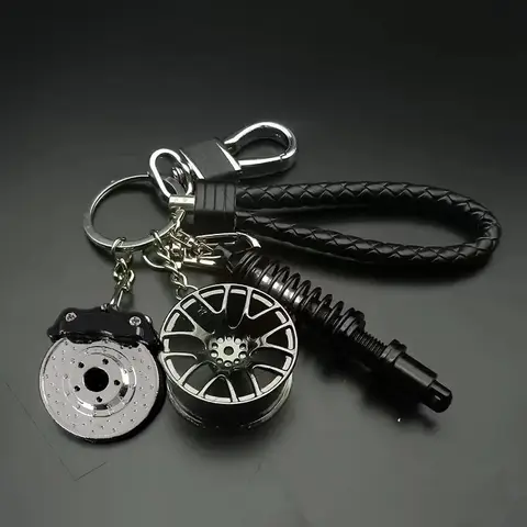 Fashion Personalized Car Keychain Holder, Heavy Duty Keychain, Keychain for Car Keys, Door Key Ring Set, Perfect Gift for Men, Boys, Boyfriends, Unique Present Idea