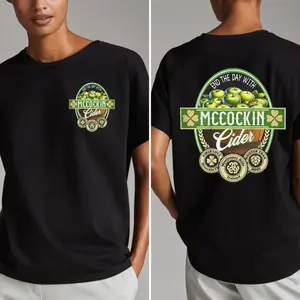 McCockin Cider Funny Irish Drinking Shirt – St. Patrick’s Day Graphic Tee