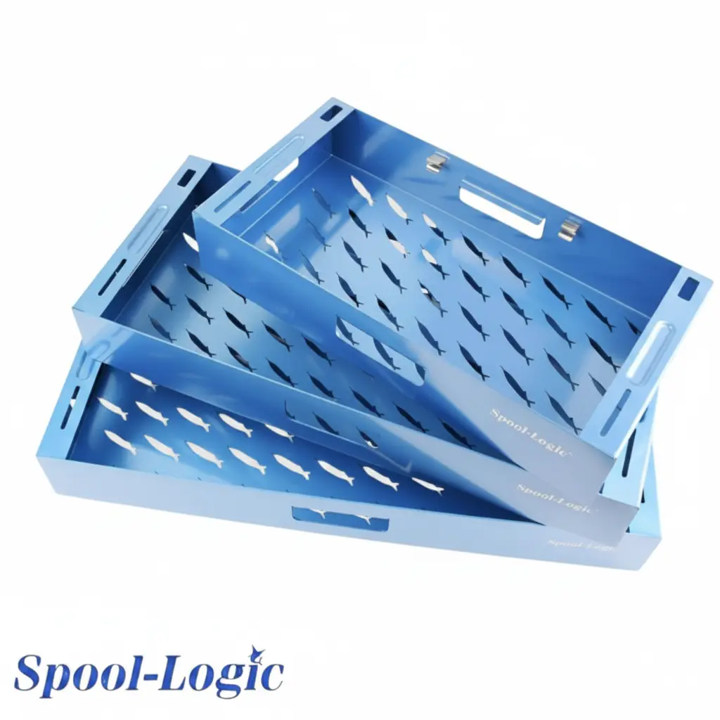 Spool-Logic Fishing Bait Tray, Sports & Outdoor Leisure Recreation Equipment