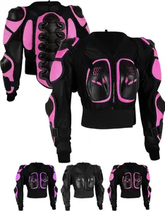 Ladies Motorcycle Body Armour Jacket CE Approved Women’s Motocross Motorbike Spine & Chest Protector Riding Gear