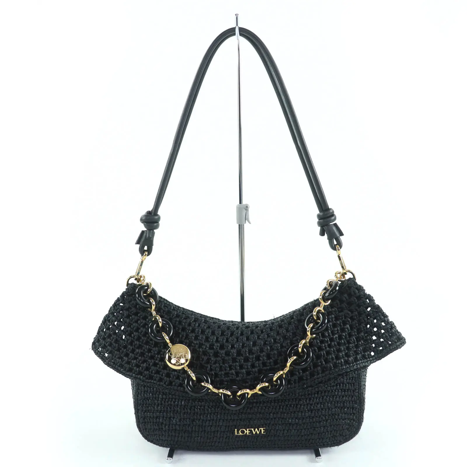 Pre-owned Loewe Straw Shoulder Bags Raffia 2way bag