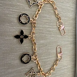 Bag Charm, Cute Wallet Chain Purse Accessory, Stylish Gold Tone Decoration for Bags & Purses, Enhance Your Accessories Collection, Fashionable Chain Strap