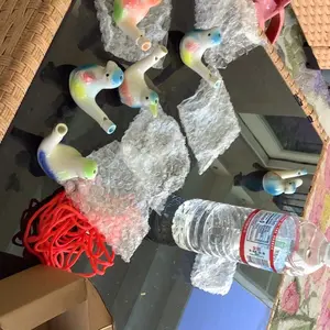 6 Pcs Ceramic Water Bird Whistles, Ceramic Bird Call Whistles, Colorful Porcelain Toys, For Kids Adults Birthday Easter Gift Classroom Prize