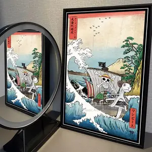 Funny 1P Anime Print Poster, Pice Anime Decor Posters - Frame NOT Included