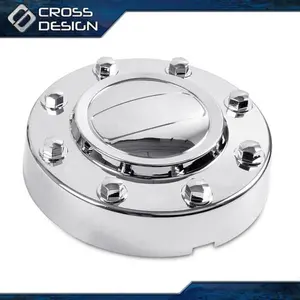 CROSSDESIGN Front Alcoa Alloy Wheel Center Cap Fit For 2011-16 DODGE RAM 3500 1-TON Dually