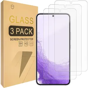 [3-Pack] Screen Protector For  Galaxy S24 Plus/Galaxy S24+ Galaxy S25 Plus/Galaxy S25+[Tempered Glass] [ Glass with 9H Hardness] Screen Protector
