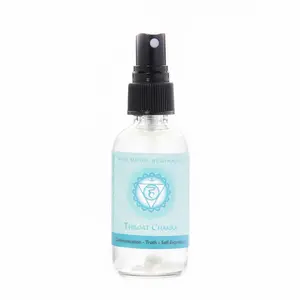 New Moon Beginnings Throat Chakra Spray - Peppermint Fragrance - Oral Aroma for Sensitive Individuals