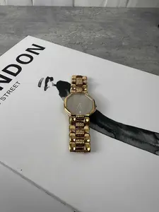 Dior / Octagonal Diamond Watch, 11-Piece Gold with CD Logo, Boys MR14022026Z793