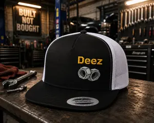 Deez Embroidered Hat Snapback Cap for Men Women, Baseball Cap, Vintage Washed Cotton Dad Cap, Adjustable Strap Hat, Blue Collar, Unisex Casual Streetwear Cap, Gift for Men Women, Funny Gift Hat, Trendy Embroidered Cap USA Style