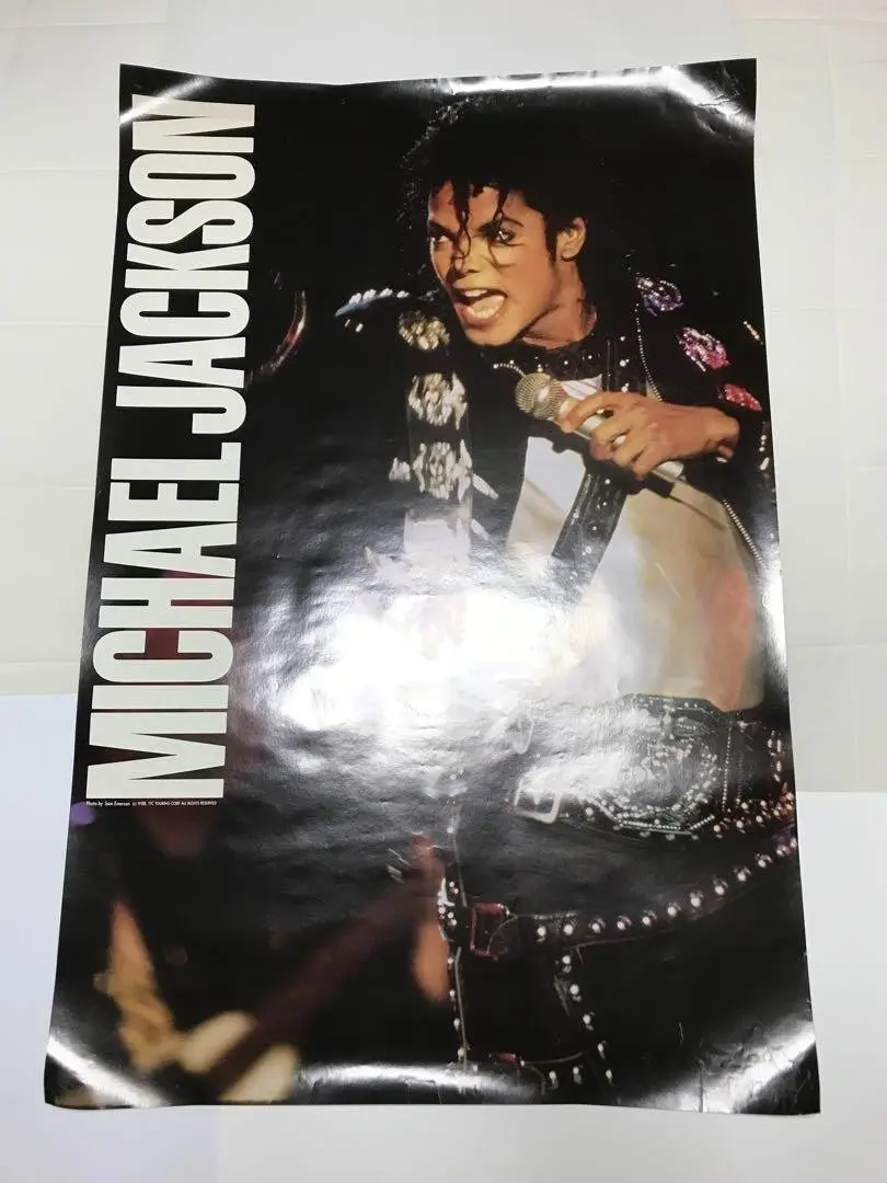 [SALE UP TO 45%] Michael Jackson _ World tour 1988 Original Official Poster