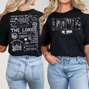 The LORDS Series Book 2 Sides T-Shirt, Barrington University Sweatshirt, Shantel Tessier Merch, LORDS Series Shirt