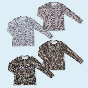 Adult women camouflage hunting season top