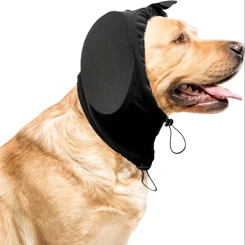 Medium to Large Breeds Polyester Dog Ear Muffs for Thunderstorms and Fireworks Noise Protection, Hearing Protection