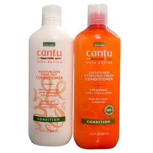 Cantu Shea Butter Hydrating Cream Conditioner 13.5 fl oz Sulfate-Free for Natural Hair with Shea Butter & Jojoba Oil for Moisture & Nourishment