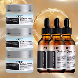 VGO Everyday Facial Care | Vitamin C Serum & Snail Mucin Cream