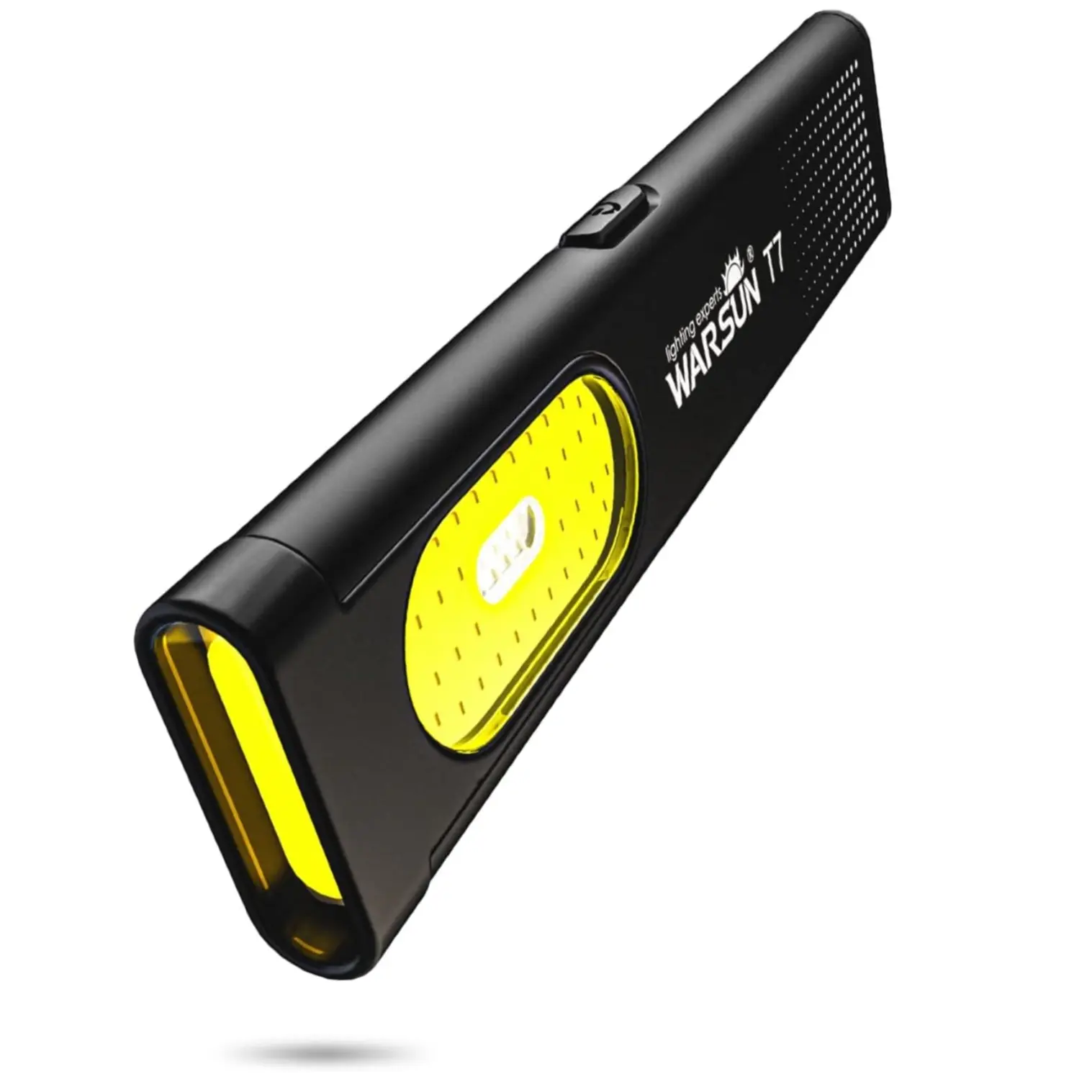 WARSUN Unisex USB Rechargeable EDC Flashlight - USB-C, 400LM, 1.34 oz, Waterproof, Lightweight, Adjustable LED, Dual Light Sources, Red/Blue Alert, Pocket-Sized, Utility, Ideal for Outdoor Sports, Camping