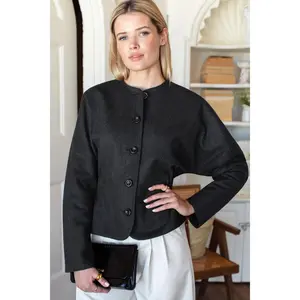 Atelier Cinch Jacket in Light Charcoal, from Emerson Fry