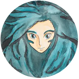 Howl 3in Pin Back Button