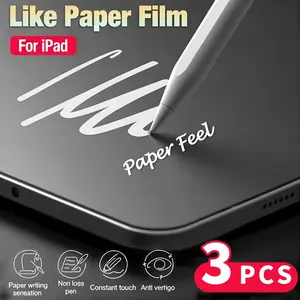 Screen Protection Film Set, Paper Texture Design, Compatible with Various Models Including 1st Gen to 5th Gen & Air/pro Versions