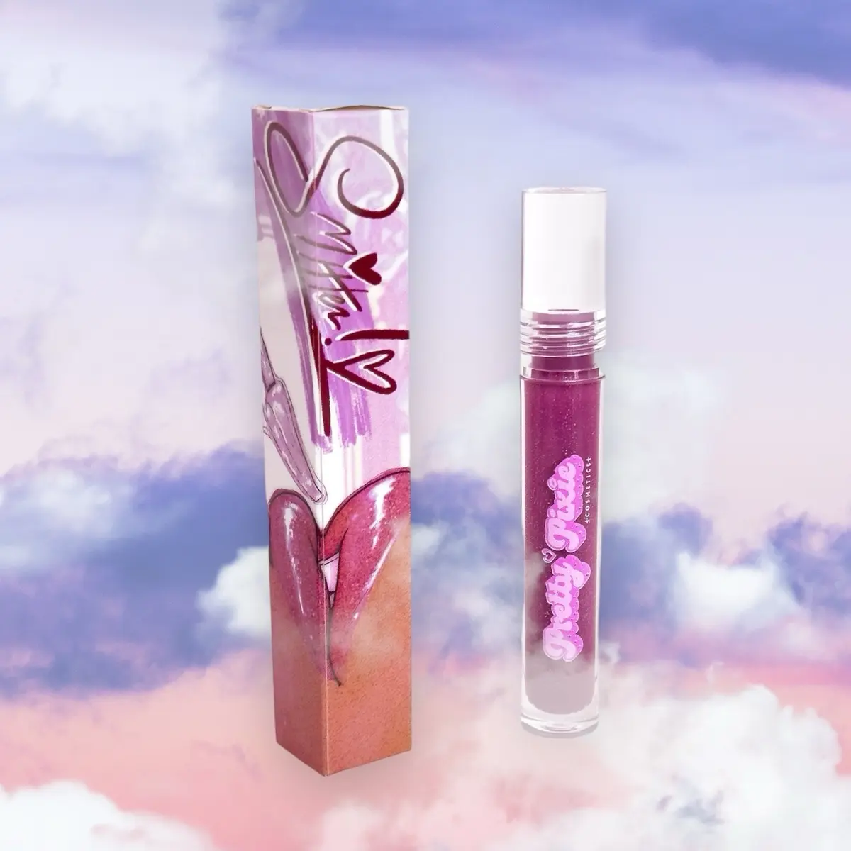 Love Potion Lipgloss Strawberry Kiwi Makeup Pretty Pixie Cosmetics