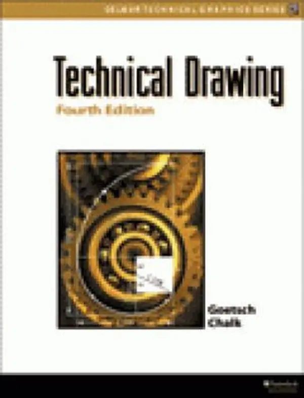 USED Book - Technical Drawing by David E. Goetsch (Hardcover) - english