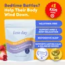 First Day Kids Calming Magnesium Gummies Ages 4-12, Natural Strawberry Flavor — Magnesium Citrate, Suntheanine — Calm, Relaxation, Restful Sleep, Stress Relief — No Melatonin, 30-Day Supply, Vegan, Non-GMO, No Junk