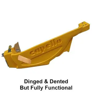 Poly Folding Fender Left Hand, CLAAS Yellow Dinged & Dented Capello 01116900-CE