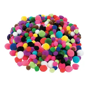 Bulk 500 Pc. Tiny Pom-Poms