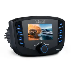 DS18 Marine Headunit TFT screen , 3 Zones, 4 volts Output, Bluetooth, RDS 4X50 Watts
