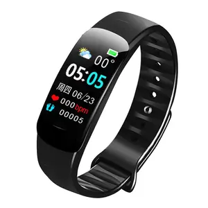 Smart Fitness Bracelet, Heart Rate & Blood Pressure Monitor, Waterproof Sleep Tracker for Men Women Couples