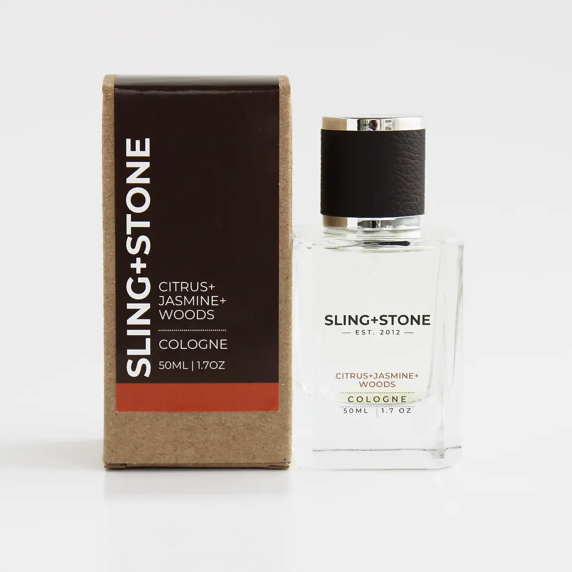 Sling and Stone for Men Cologne - The Perfect Man - Citrus+Jasmine+Woods