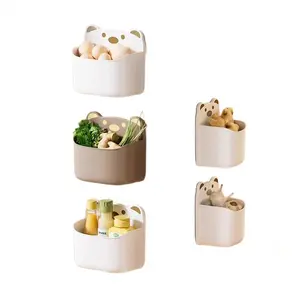Multifunctional Onion and Garlic Storage Solution: Durable Wall-Mounted Kitchen Organizer