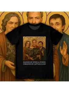 Jeremy Clarkson Protect Us From Electric Motors T-shirt Top Gear Funny Meme Graphic Clothes Unisex Casual Loose Crew Neck Top