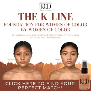 KCD Cosmetics K-Line Foundation Medium Buildable Coverage Satin Matte Finish Longwear 30ml Makeup Concealer Flawless Oil Control