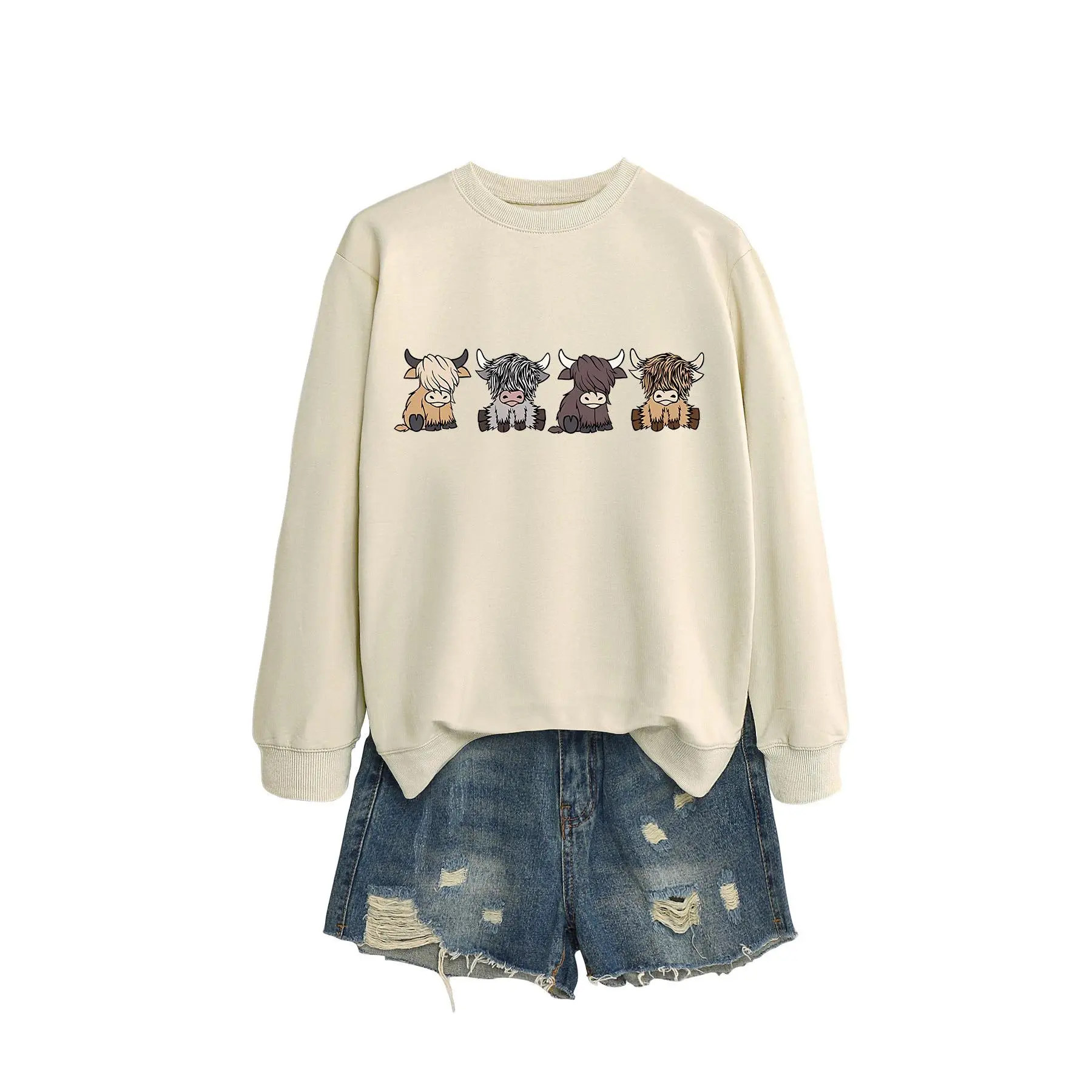 Sand colored hoodie (color picture)