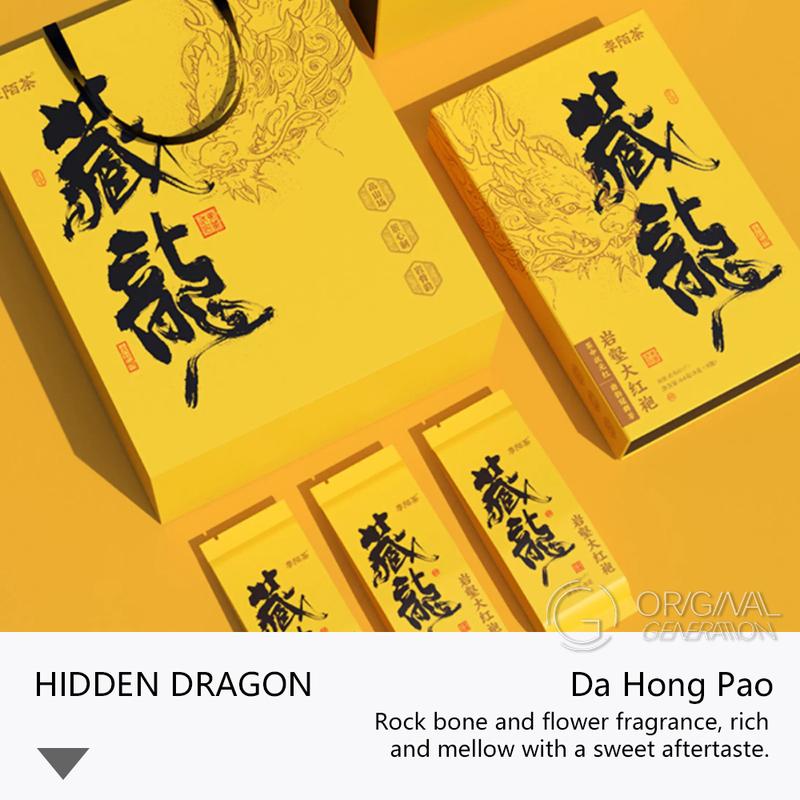 Crouching Tiger Hidden Dragon 512g(8g×64pcs） High Quality Wuyi Cinnamon Da Hong Pao Oolong Tea Set 512g(8g×64pcs）32packs Da Hong Pao Tea  32packs Cinnamon Rock Tea