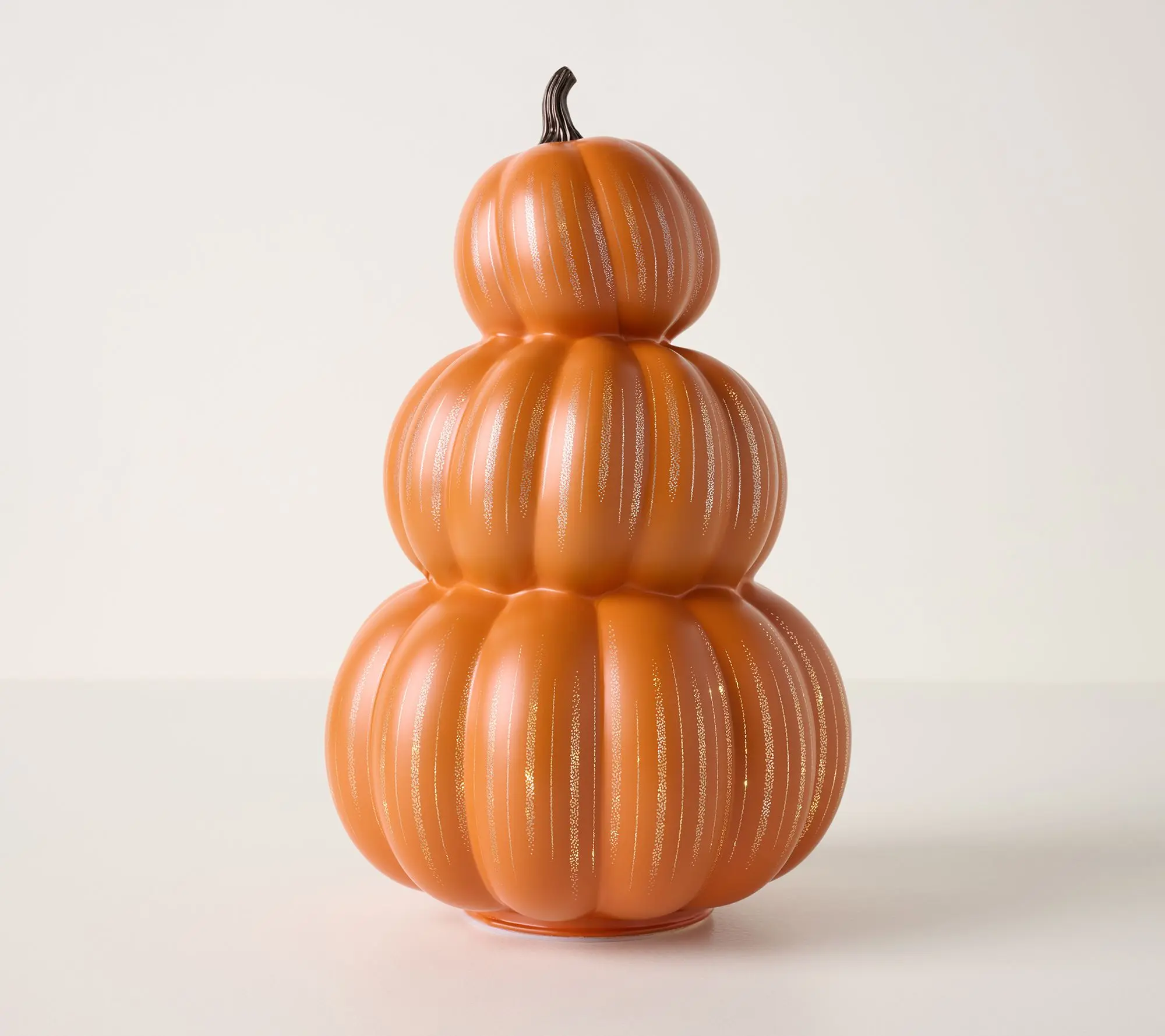 12.5" Starry Night Stacked Pumpkins by Valerie