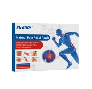Sirdika Natural Pain Relief Patches Long Lasting Relief for Arthritis Knee & Shoulder Pain Ideal for Seniors Athletes & Office Workers Healthcare Treatment