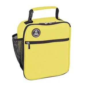 Healthy Packs Adult Lunch Box for Men and Women Large Insulated Yellow Lunch Bag Professional Work Meal Container