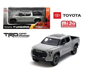 MiJo Exclusives 1:24 2023 Toyota Tundra TRD Off-Road 4×4 Cement Grey Limited Edition