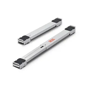 VEVOR Heavy Duty Furniture Appliances Rollers, 660 lbs Total Load, Extendable Appliance Rollers Mobile Washing Machine Base, Fridge Stand Dolly Movers for Refrigerators, Dryers, Dishwashers, White