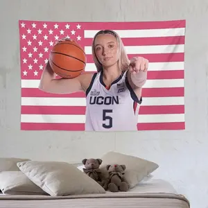 Paigee Bueckerrs 3X5 Ft Decorative Flag  Polyester Tapestry , Porch & Wall Decor