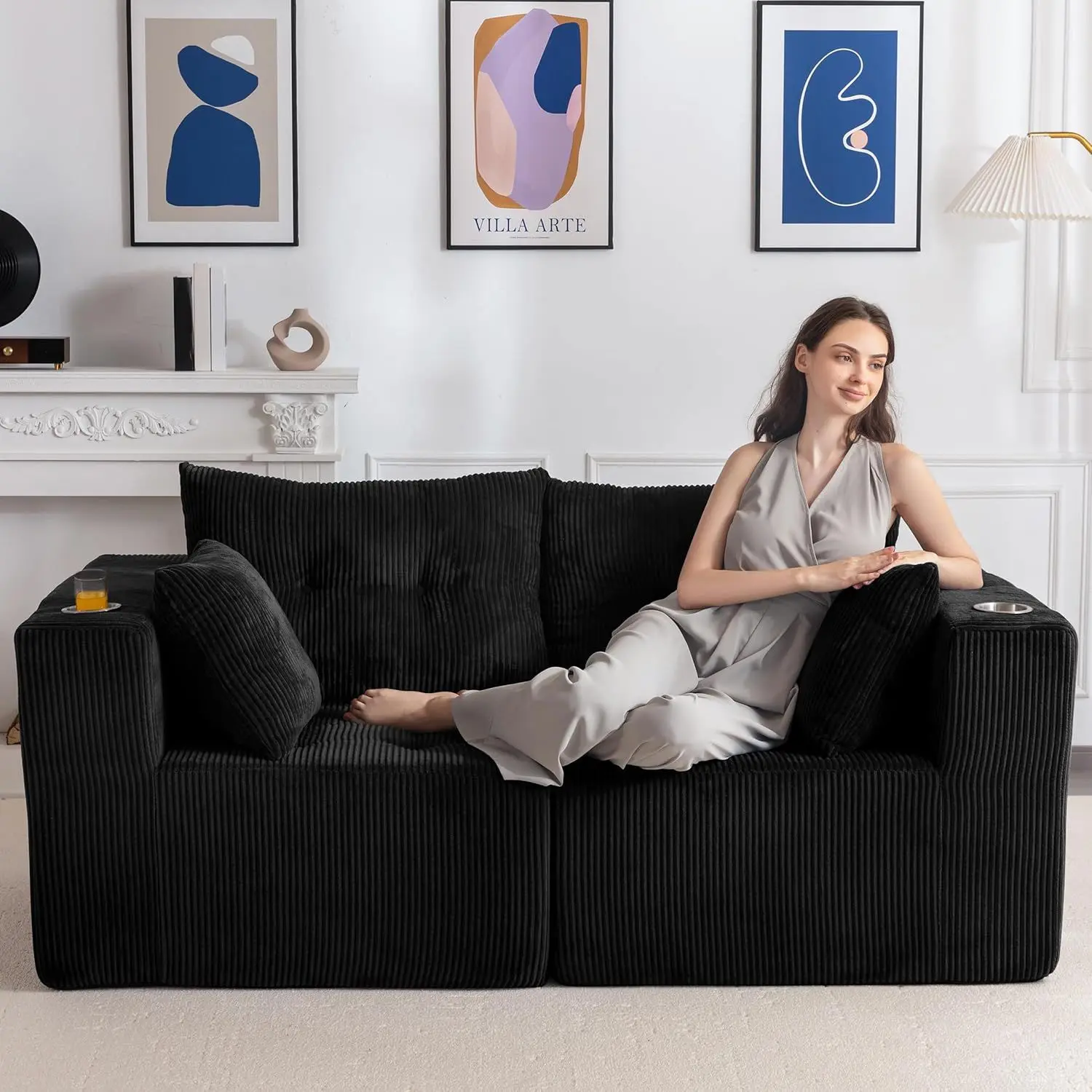 Black-Loveseat