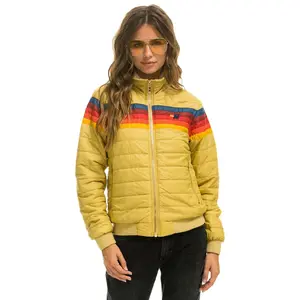 5 STRIPE JACKET -  KHAKI