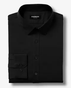 Express Extra Slim Solid Wrinkle-Resistant Everyday Performance Dress Shirt